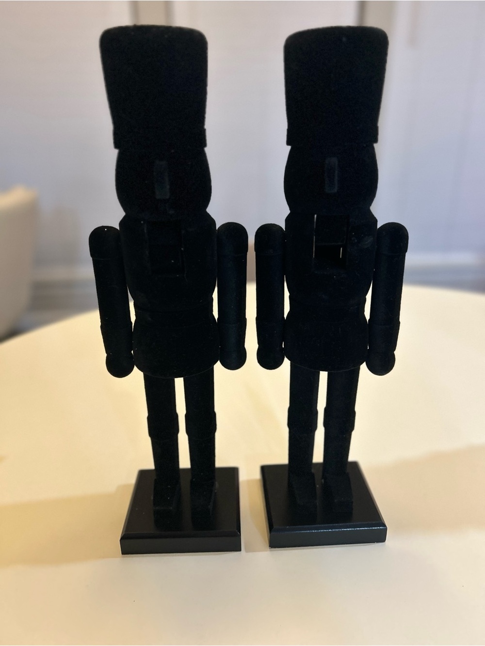 Wondershop Black Velvet Nutcrackers Monochrome Modern